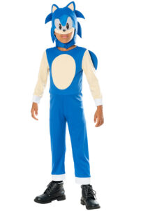 déguisement de Sonic, costume sonic, déguisement héros, déguisement jeux vidéos