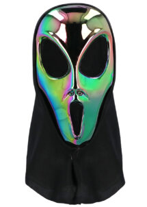 masque Alien Scream, masque Halloween, Masque futuriste, masque Screamer Alien