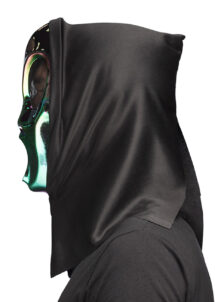 masque Alien Scream, masque Halloween, Masque futuriste, masque Screamer Alien