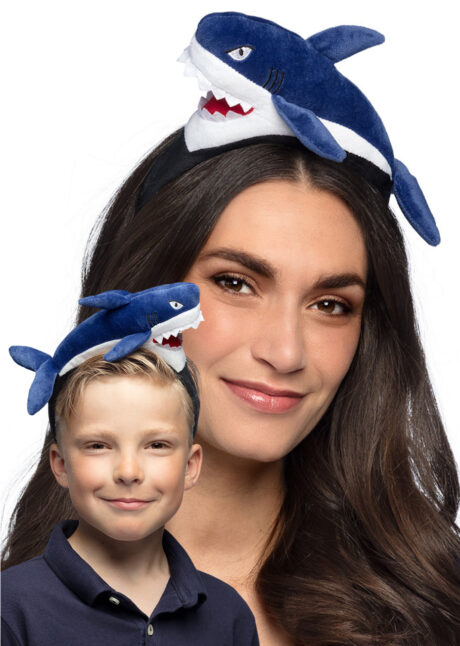 serre-tête de requin, chapeau de requin, accessoire de la mer, coiffe requin, Serre Tête de Requin