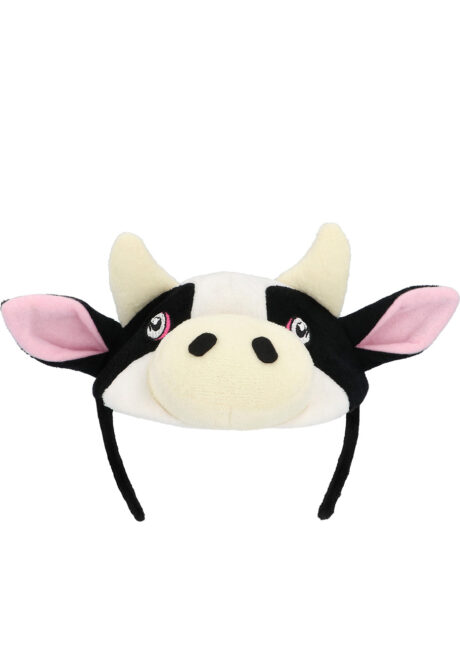 serre tête vache, coiffe de vache, chapeau vache, accessoire animaux ferme, Serre Tête de Vache