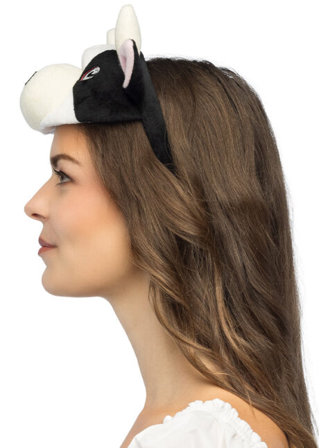 serre tête vache, coiffe de vache, chapeau vache, accessoire animaux ferme, Serre Tête de Vache