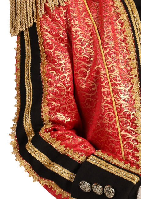 déguisement monsieur loyal, déguisement dompteur, déguisement cirque, veste premium homme, Déguisement de Dompteur Loyal, Rétro Classic, Rouge, Premium