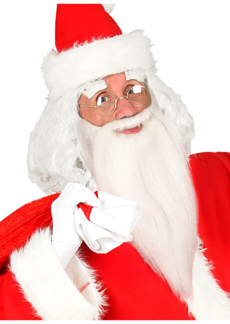 barbe blanche de Père Noël, barbe blanche de déguisement, Barbe Blanche, Multi-Personnages