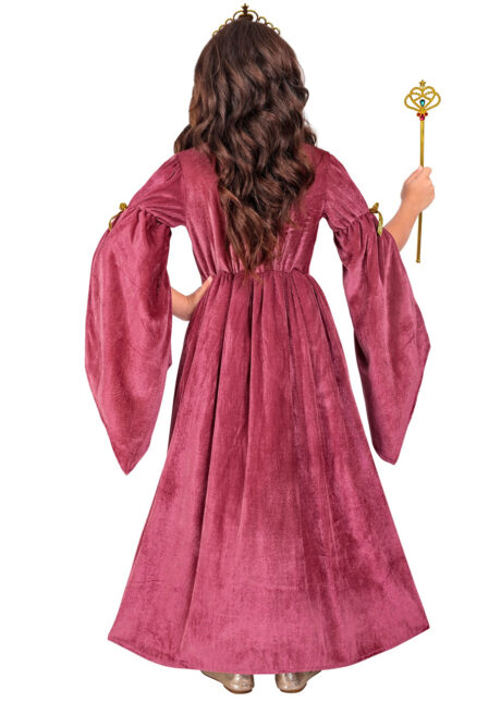 déguisement princesse fille, déguisement princesse médiévale enfant, Déguisement de Princesse Médiévale, Rose Ancien, Fille