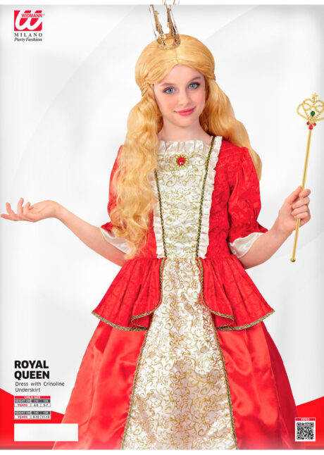 déguisement de reine fille, costume de princesse enfant, Déguisement de Princesse Royale, Fille