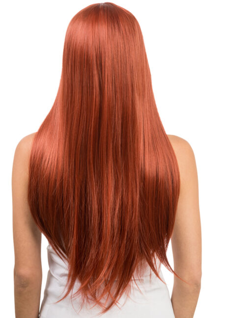 perruque longue rousse, perruque qualité, perruque femme rousse, Perruque Clara, Longs Cheveux, Rousse
