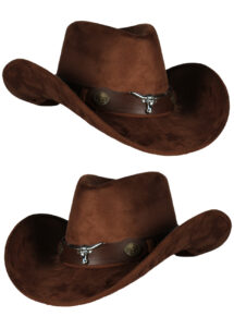 chapeau de cowboy marron, chapeau cowboy luxe