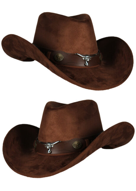chapeau de cowboy marron, chapeau cowboy luxe, Chapeau de Cowboy Alabama, Marron