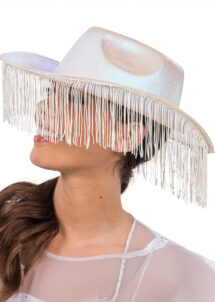 chapeau de cowboy blanc, chapeau cowboy femme, chapeau cowboy festivals