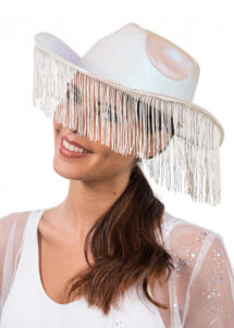 chapeau de cowboy blanc, chapeau cowboy femme, chapeau cowboy festivals