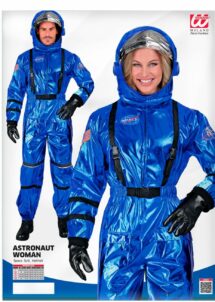 déguisement astronaute, costume astronaute adulte, déguisement astronaute bleu, Déguisement Astronaute Bleu avec Casque Souple