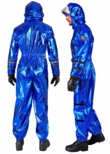déguisement astronaute, costume astronaute adulte, déguisement astronaute bleu, Déguisement Astronaute Bleu avec Casque Souple