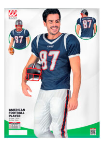 déguisement de footballeur américain, déguisement quaterback, déguisement sportif