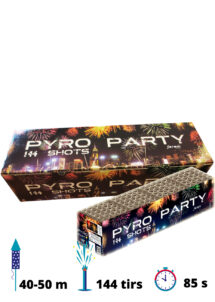 feu d'artifice automatique, feux d'artifices particuliers, feu d'artifice pyro party