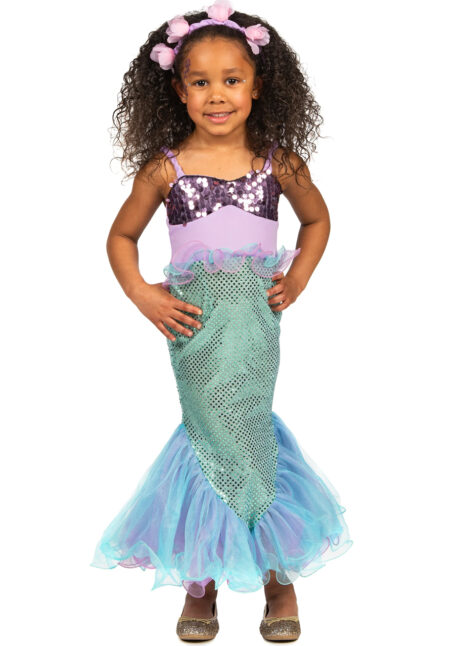 déguisement de sirène enfant, costume de sirène enfant, Déguisement de Sirène, Paillettes et Sequins, Fille