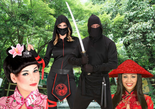 THEME-ASIE-ET-NINJASSoirée déguisement décoAsie et Ninja