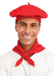 foulard basque, foulard féria, bandana rouge basque