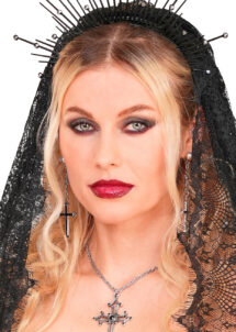 boucles d'oreilles croix gothiques, boucles d'oreilles Halloween