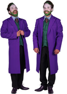 déguisement de Joker, costume de Joker, Veste violette Joker, Déguisement de Joker, Premium