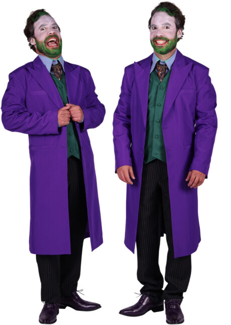 déguisement de Joker, costume de Joker, Veste violette Joker, Déguisement de Joker, Premium