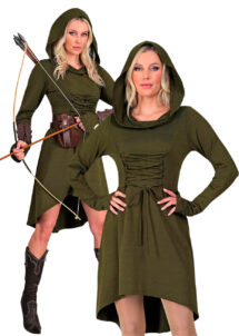 déguisement médiéval femme, déguisement robin des bois femme