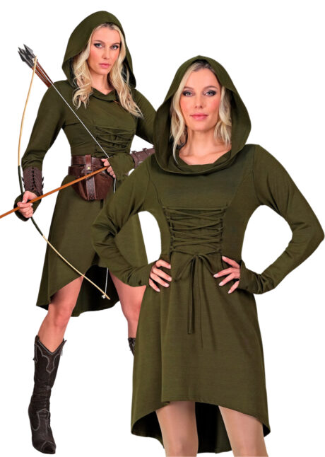 déguisement médiéval femme, déguisement robin des bois femme, Déguisement Gothique Médiévale, Kaki