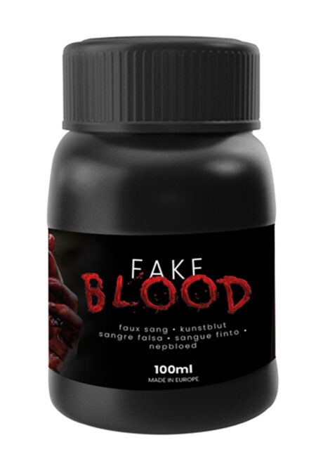 faux sang, faux sang Halloween, sang factice, faux sang lavable, Faux Sang Halloween Lavable et Terrifiant, 100 ml
