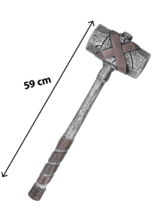 marteau médiéval, marteau viking, Marteau Réaliste Médiéval et Viking, 60 cm