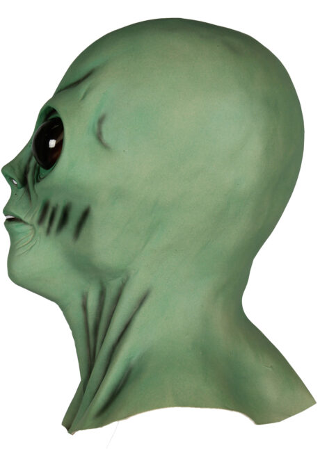 masque Alien en latex, Masque Alien Halloween, Masque Alien, Latex Intégral avec Cou Couvert