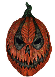 masque de citrouille Halloween, masque citrouille terrifiante