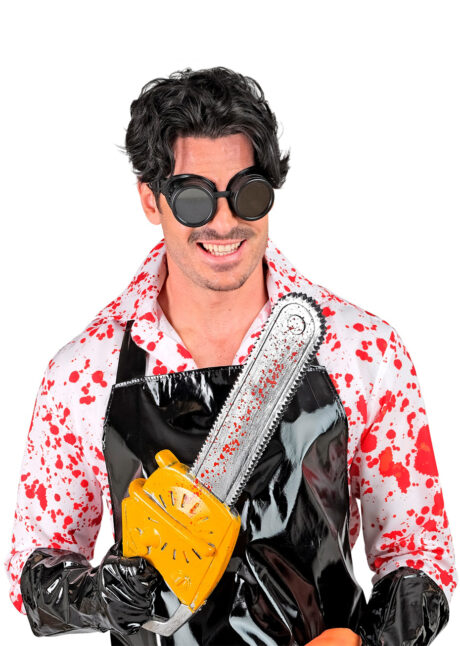 tronçonneuse halloween, fausse tronçonneuse déguisement, Tronçonneuse Ensanglantée, 54 cm