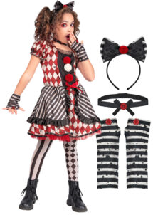 déguisement arlequin fille, costume clown arlequin Halloween fille, Déguisement Arlequin, Clown Halloween, Fille