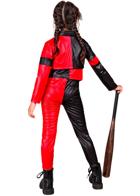 déguisement arlequin diabolique fille, déguisement Harley Quinn fille, déguisement Halloween fille, Déguisement Arlequin Diabolique, Fille