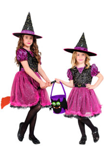 déguisement de sorcière fille, déguisement sorcière Halloween, déguisement Halloween enfant