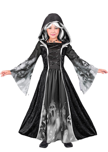 déguisement robe noire fille Halloween, déguisement âmes hurlantes Halloween, Déguisement Ames Hurlantes, Fille