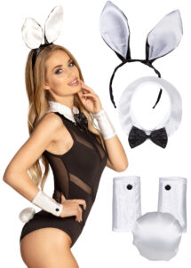 kit de déguisement lapin, oreilles de lapin