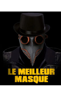 masque Peste, masque Plague, masque fin du monde, masque Halloween