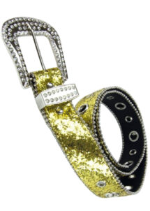 ceinture dorée strass, ceinture dorée paillettes, accessoire festival, disco