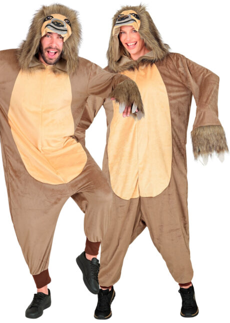 déguisements animaux, déguisement de paresseux, costume de paresseux, combinaison animal, Déguisement de Paresseux, Combinaison Ample