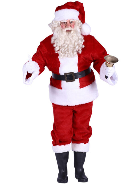 déguisement de Père Noël premium, costume de Père Noël qualité supérieure, disponible Aux Feux de la Fête à Paris, Déguisement Père Noël, Premium