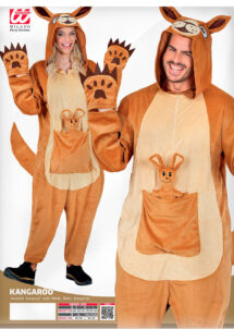 déguisement de kangourou adulte, costume de kangourou, combinaison de kangourou