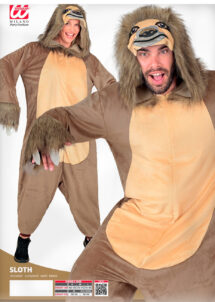 déguisements animaux, déguisement de paresseux, costume de paresseux, combinaison animal
