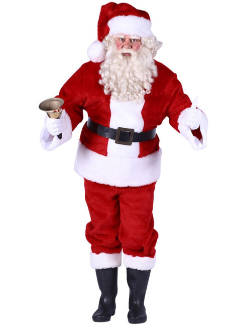 déguisement de Père Noël premium, costume de Père Noël qualité supérieure, disponible Aux Feux de la Fête à Paris, Déguisement Père Noël, Premium