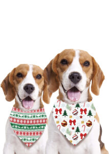 bandana Noël chien, accessoire Noël pour chien