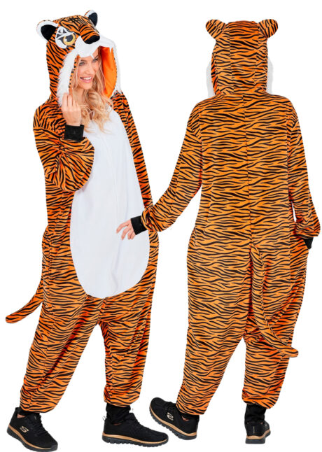 déguisement de tigre adulte, costume de tigre, déguisements animaux, combinaison tigre, Déguisement de Tigre, Combinaison Ample