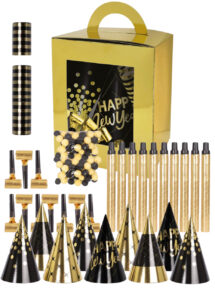 boite cotillons nouvel an, kit cotillons nouvel an, coffret cotillons nouvel an