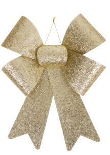 noeud de sapin, noeud de Noël, noeud décoration, noeud cadeau géant