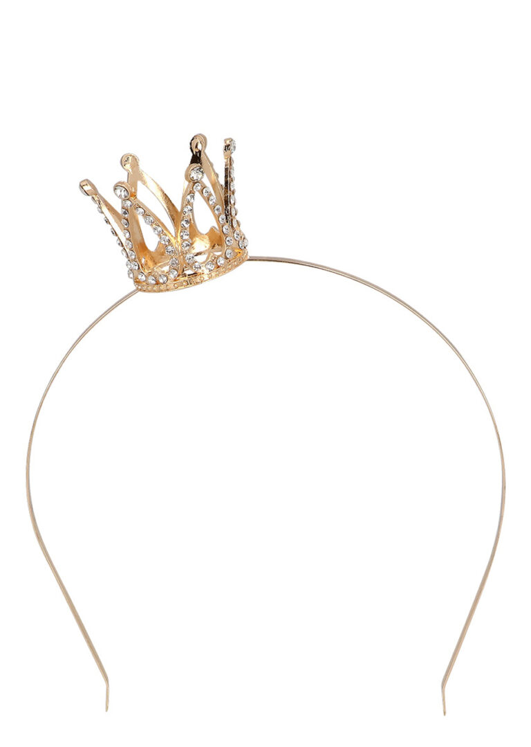 Couronne en tissu dorée pour adulte, couronne de prince en diamant, chapeau de couronne pour enfants, accessoires de décoration pour fête d'anniversaire, accessoires de tête pour enfants