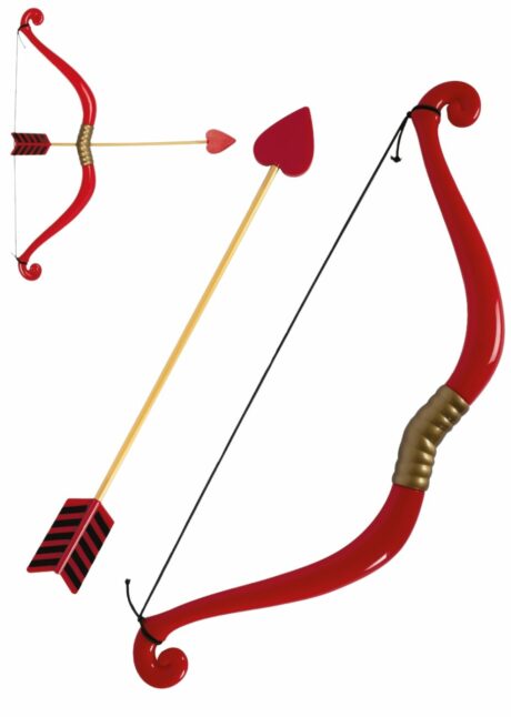 arc de cupidon, faux arc, arc de déguisement, accessoire déguisement, accessoire saint valentin, Arc de Cupidon, 55 cm